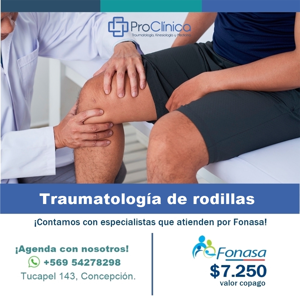 traumatologia rodilla proclinica